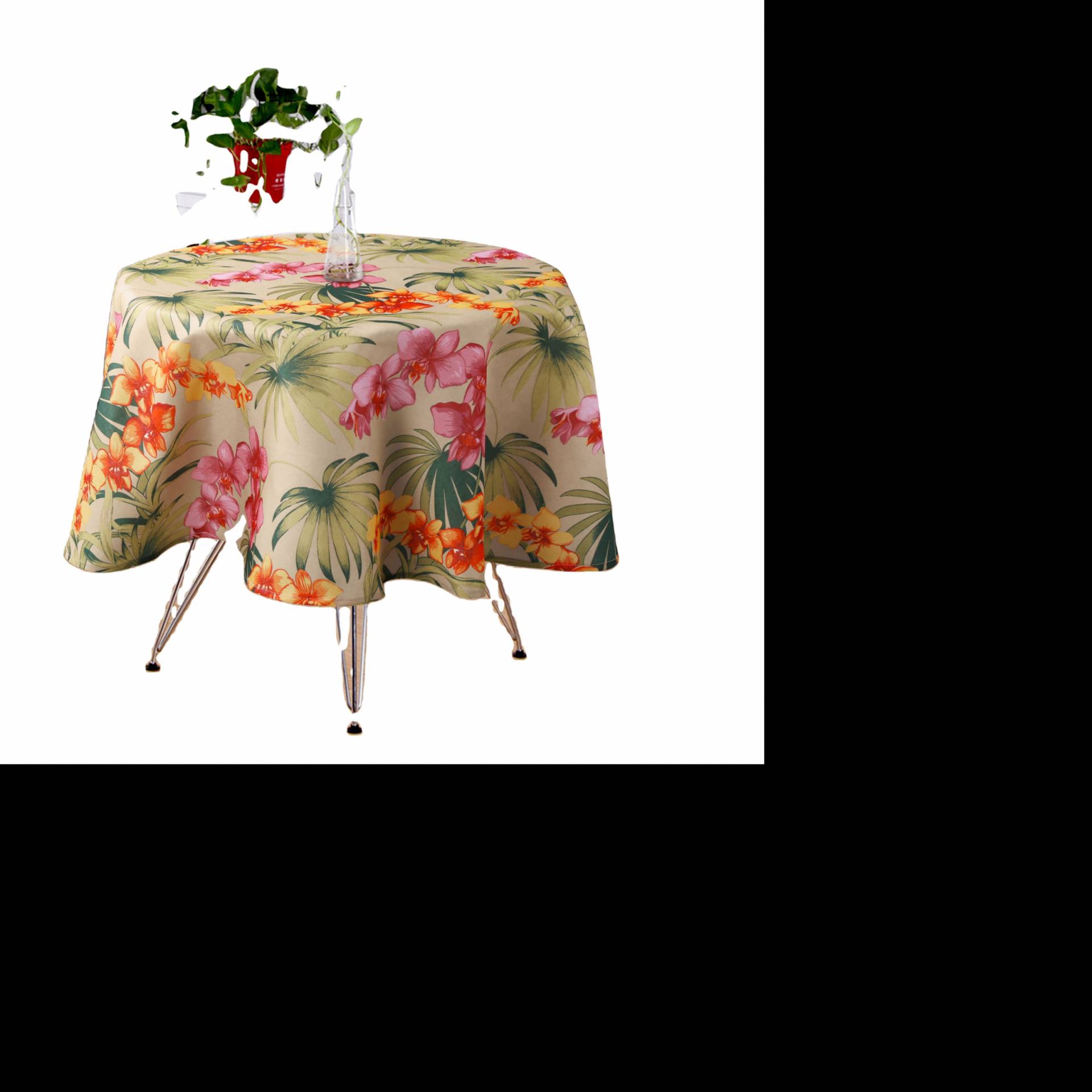 Classic Round Table Cloth Kitchen Yarn Dyed Pop Dining Table Cloth Designs Fabric Table Cover